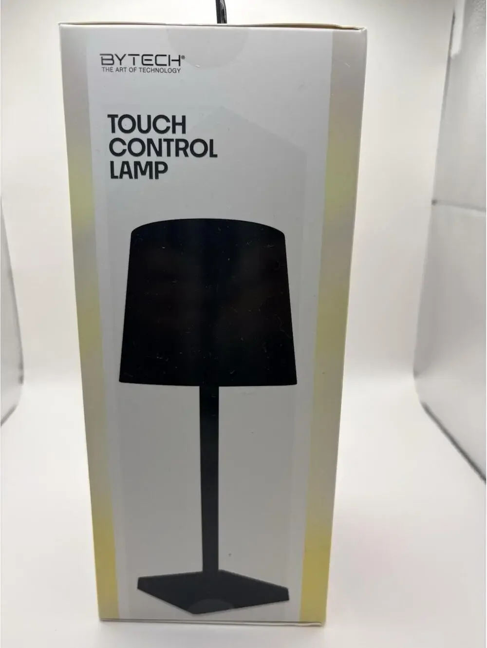 LED Battery Powered Table Lamp, Black -Battery Operated LED Light PORTABLE LAMP